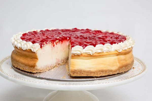 Baked Ricotta Cake - Strawberry