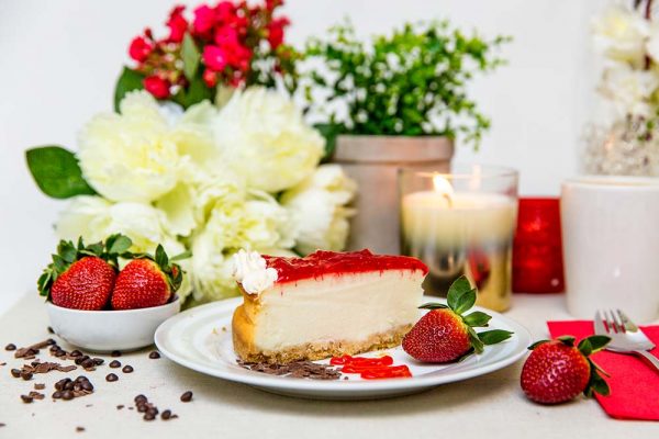 Baked Ricotta Cake - Strawberry