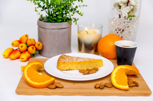 Orange Almond Flourless Flan (LG)